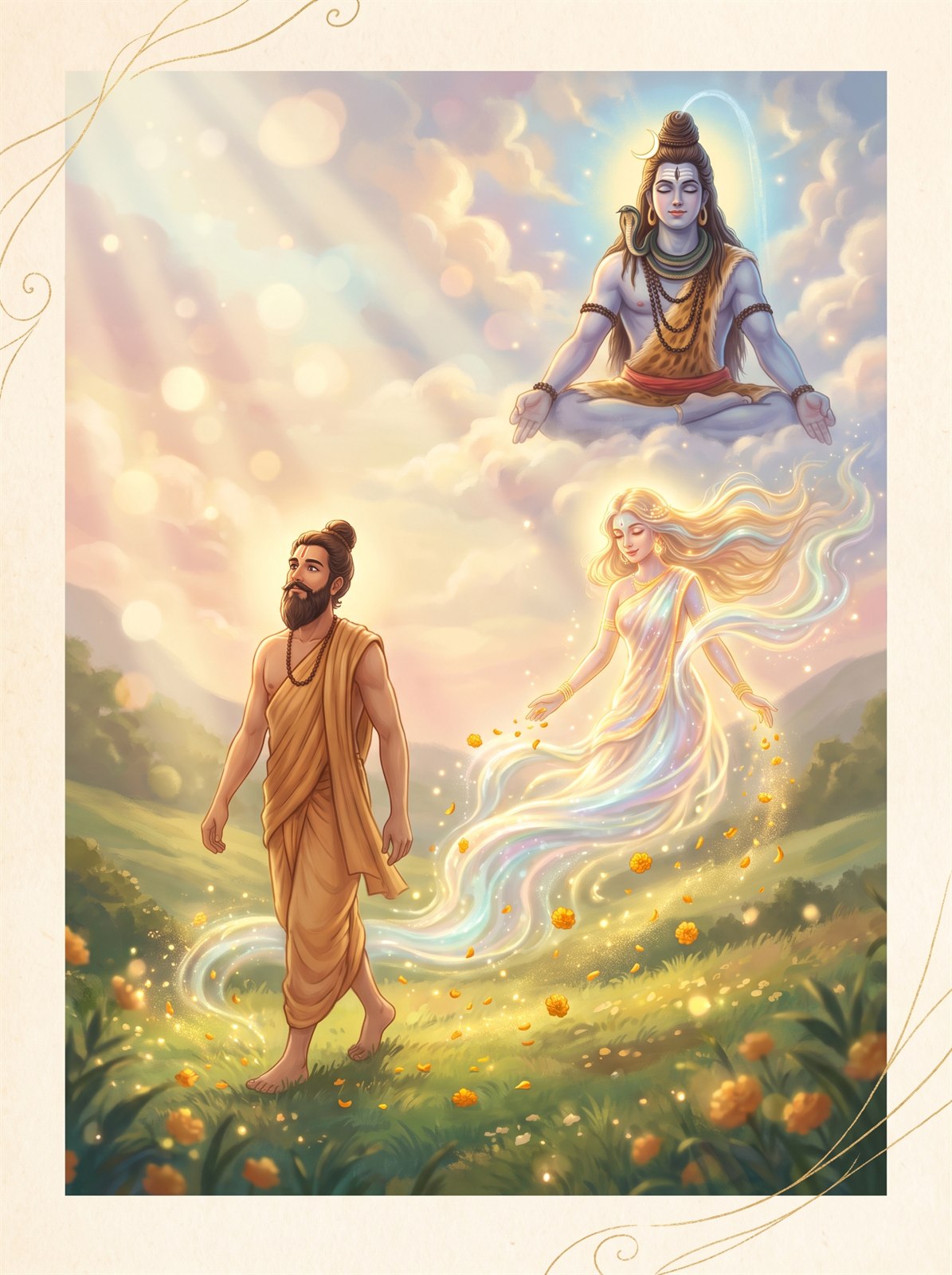 Puranic Tales Artwork