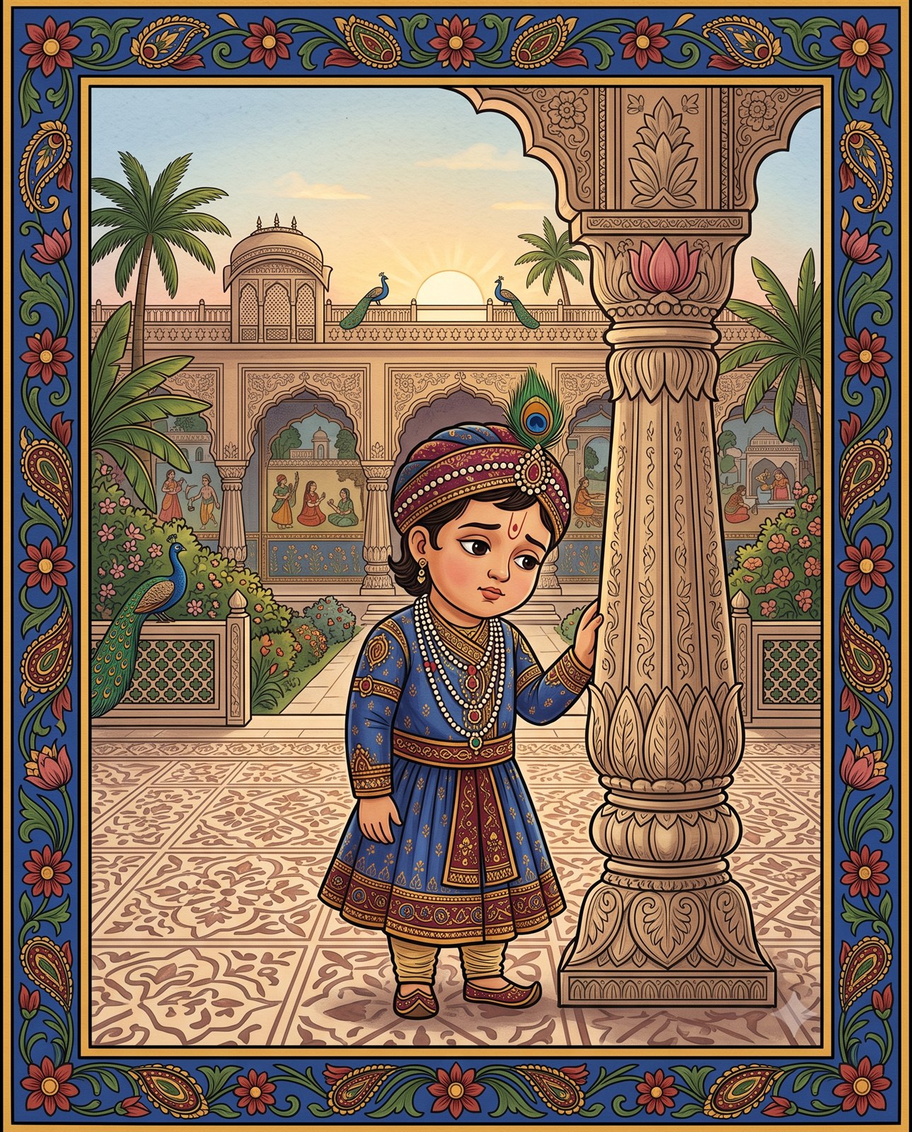 Puranic Tales Artwork