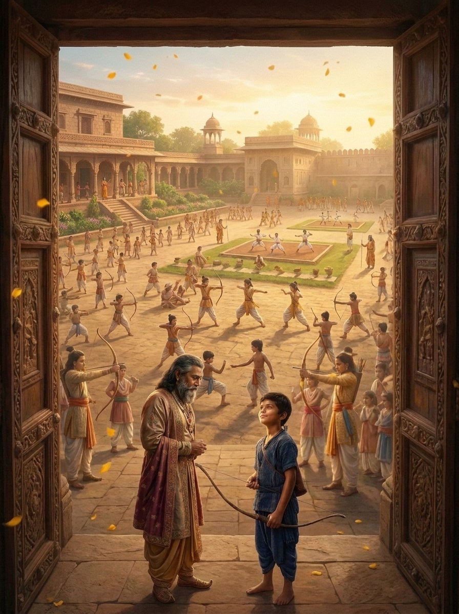 Puranic Tales Artwork